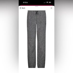 Under Armour Heather Charcoal Gray Jogger Pants